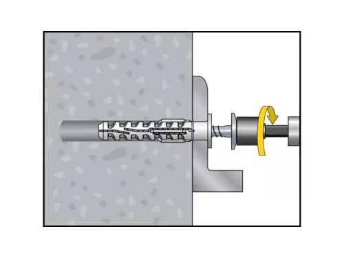 CELO Műanyag dübel MFR 10-60 SB TX (4 db)
