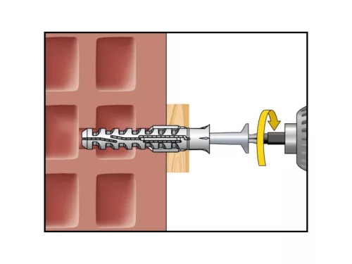 CELO Műanyag dübel MFR 10-60 SB TX (4 db)