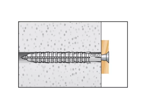 CELO FL extra hosszú műanyag dübel 10 x 90 (5 db)