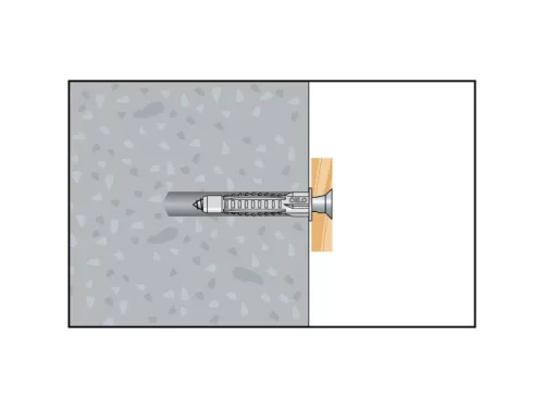 CELO Univerzális Galléros műanyag dübel MZK 12 (5 db)