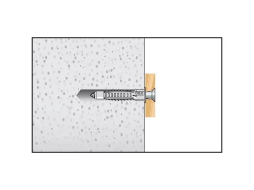 CELO Univerzális Galléros műanyag dübel MZK 12 (5 db)