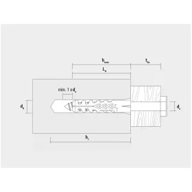CELO Szárnyas dübel F 12+SKS 8x80 (5 db)
