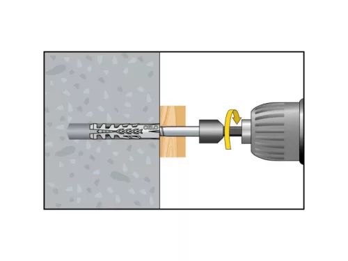 CELO Szárnyas dübel F 14+SKS 10x90 (2 db)