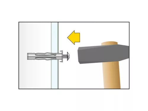 CELO Roppantós Fém Gipszkarton dübel HRM 4-20 (5 db)