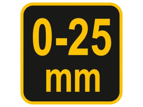 VOREL Franciakulcs 0-25 mm