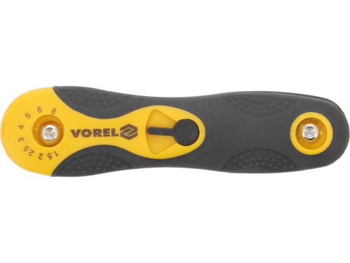 VOREL Imbuszkulcs készlet 8 részes 1,5-8 mm összecsukható