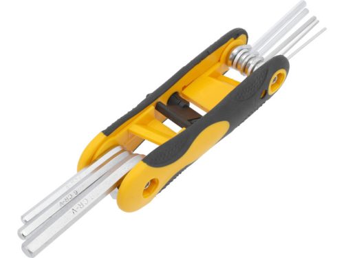 VOREL Imbuszkulcs készlet 8 részes 1,5-8 mm összecsukható