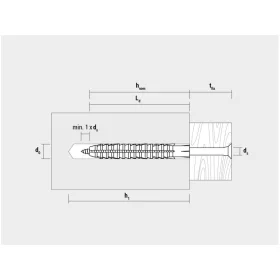 CELO FL e x tra hosszú műanyag dübel 6 x 60 (10 db)