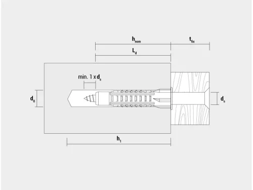 CELO MZK univerzális galléros műanyag dübel 6 x 30 (20 db)