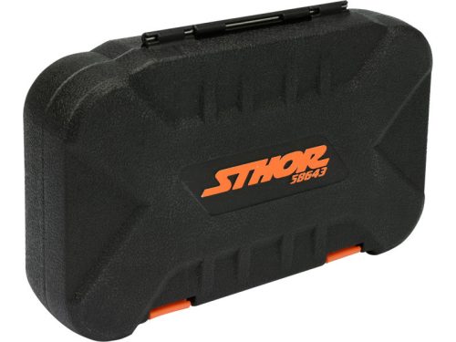 STHOR Dugókulcs készlet 56 részes 1/4" 4-13 mm CrV
