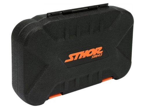 STHOR Dugókulcs készlet 56 részes 1/4" 4-13 mm CrV