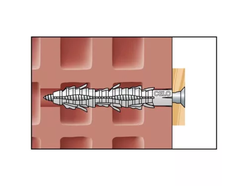 CELO FL e x tra hosszú műanyag dübel 8 x 80 (10 db)