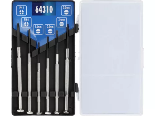 VOREL Precíziós csavarhúzó készlet 6 részes