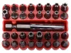 VOREL Bit készlet 33 részes 1/4"