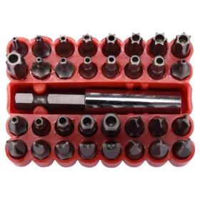 VOREL Bit készlet 33 részes 1/4"