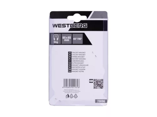 Hegesztési munkadarabtartó mágnes 85 x 85 mm