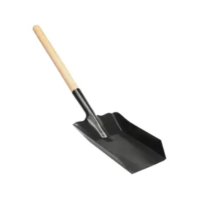 VOREL Szenes lapát 500 x 195 x 110 mm rövid fa nyéllel