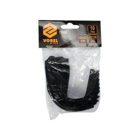 VOREL Tépőzár szalag 150 mm (10 db)