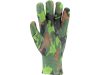 FLO Kertészkesztyű zöld terepmintával 8-as