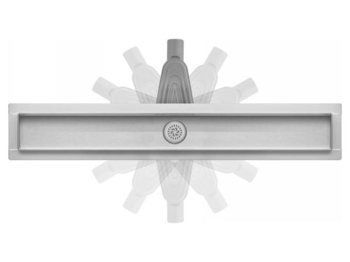 FALA Zuhanylefolyó 700 mm forgatható szifonnal Rotary