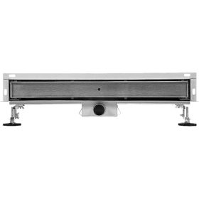 FALA Fali zuhanylefolyó 500 mm Brick