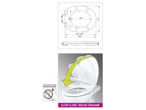 FALA WC ülőke lecsapódásgátlós