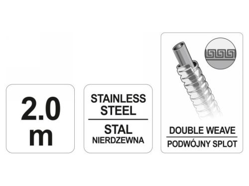 FALA Zuhanycső erősített 2,0 m