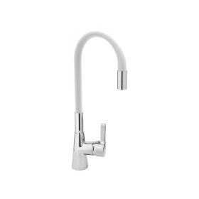   FALA Mosogató csaptelep fehér flexibilis csővel + tartozékok