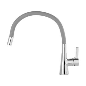 FALA Mosogató csaptelep szürke flexibilis csővel