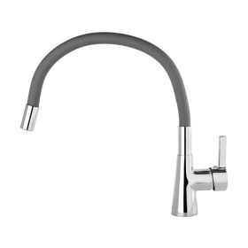 FALA Mosogató csaptelep sötétszürke flexibilis csővel