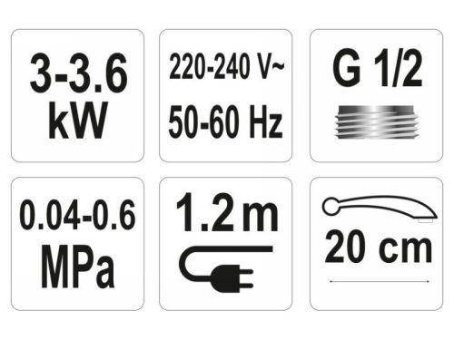 FALA Vízmelegítő mosogatócsaptelep átfolyós