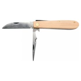 VOREL Műszaki kés fa nyelű