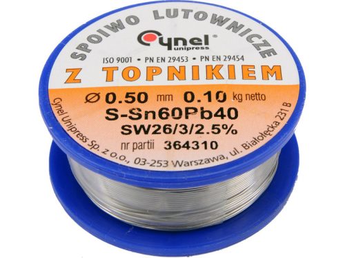 Forrasztó ón 0.5 mm 100 g