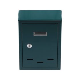 VOREL Postaláda zöld 285 x 200 x 60 mm