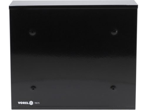 VOREL Postaláda fekete 2 kulccsal 310 x 360 x 100 mm