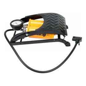 VOREL Lábpumpa dupla hengeres nyomásmérővel