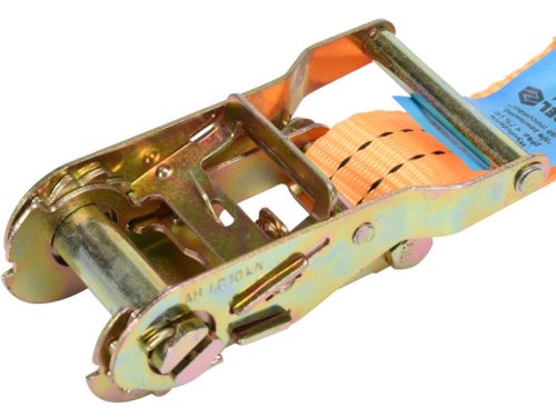 VOREL Racsnis rakományrögzítő heveder 2 m x 38 mm / 2 t