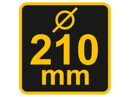 VOREL Tölcsér szűrővel 210 mm