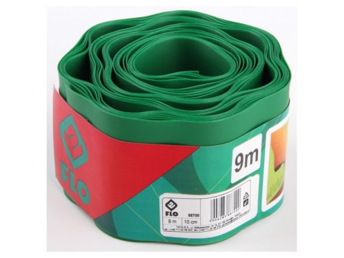 FLO Kerti gyepszegély zöld 100 mm x 9 m