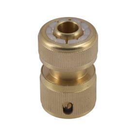 FLO Gyorscsatlakozó réz 1/2" stoppal