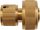 FLO Gyorscsatlakozó réz 3/4" stoppal