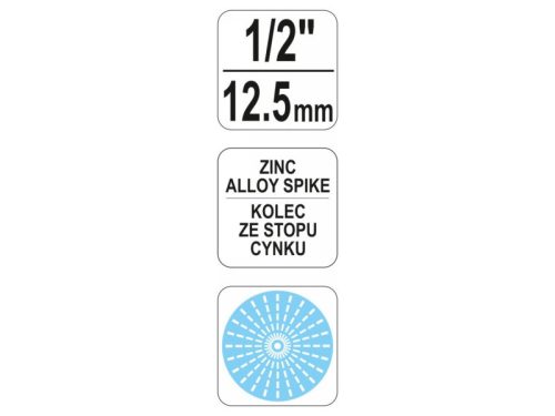 FLO Forgó locsoló 3 karos 1/2"