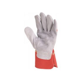   Munkavédelmi kesztyű (1155) 11-es, vastag marhahasíték, erős vászonnal, nagy igénybevételre