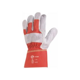   Munkavédelmi kesztyű (1155) 11-es, vastag marhahasíték, erős vászonnal, nagy igénybevételre