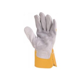   Munkavédelmi kesztyű (1155) 10-es vastag marhahasíték, erős vászonnal, nagy igénybevételre
