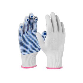   Cérnakesztyű pöttyözött csúszásbiztos 9-es POLI FLEX N