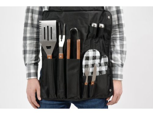 Grill kötény +8 részes grill szett