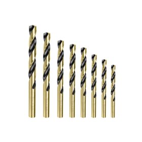 INGCO Csigafúró készlet 8 részes 2-8 mm HSS hengeres