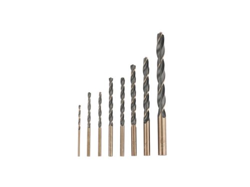 INGCO Csigafúró készlet 8 részes 2-8 mm HSS hengeres