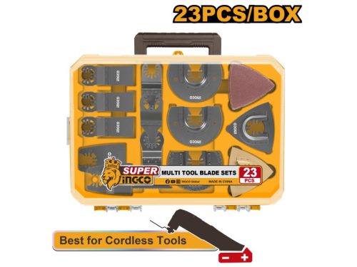 INGCO Fűrészlap és csiszolótalp készlet multifunkciós géphez 23 részes